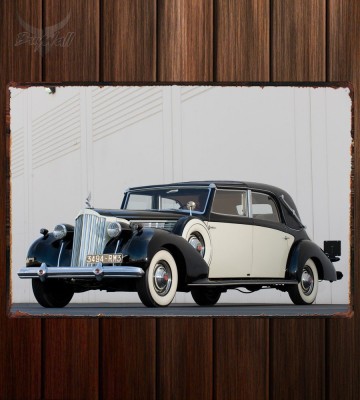 Металлическая табличка Packard Super Eight Transformable Town Car by Franay